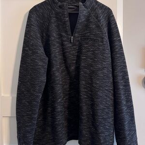 Marc Anthony Black and Gray Dress Shirt